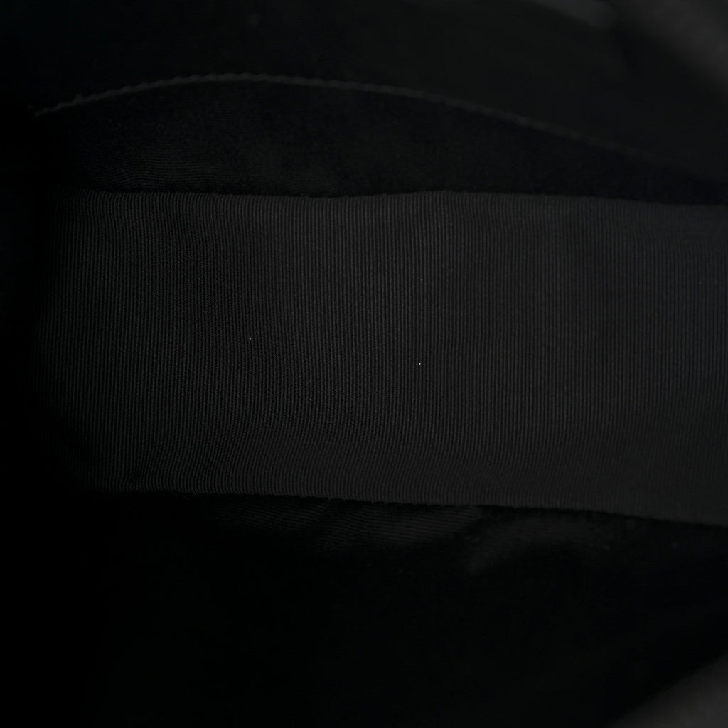 Calfskin Matelasse Monogram Monochrome Lou Camera Bag Black