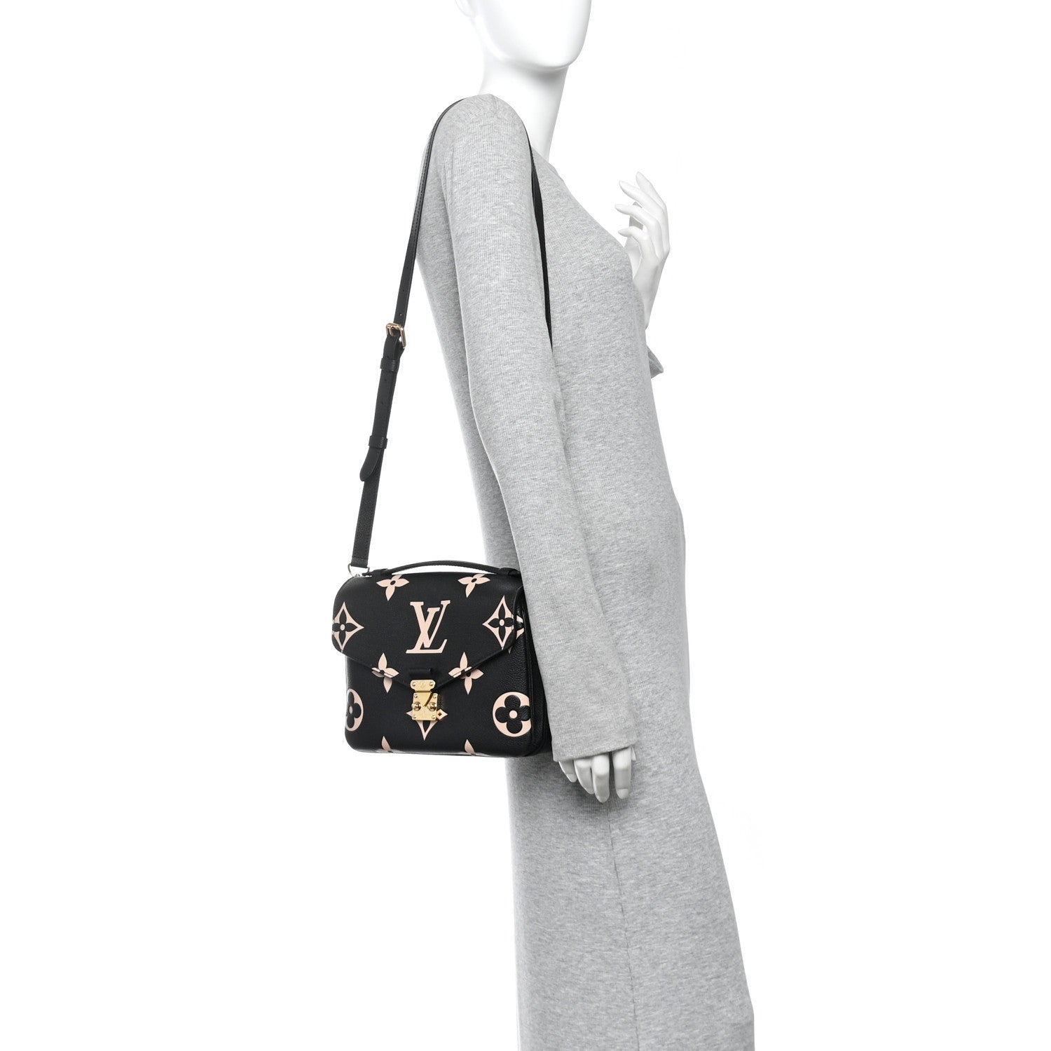 Empreinte Monogram Giant Pochette Metis Black Beige