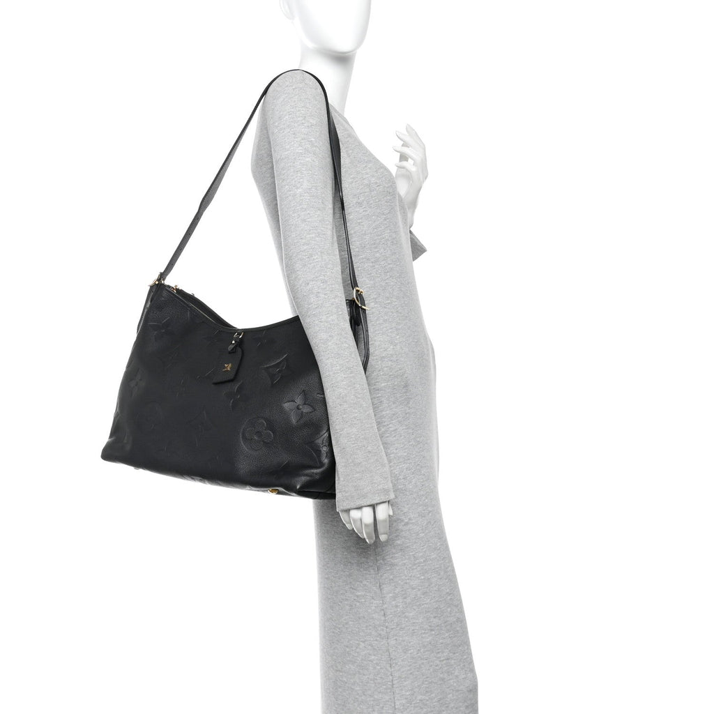 Empreinte Monogram Giant CarryAll MM Black Black
