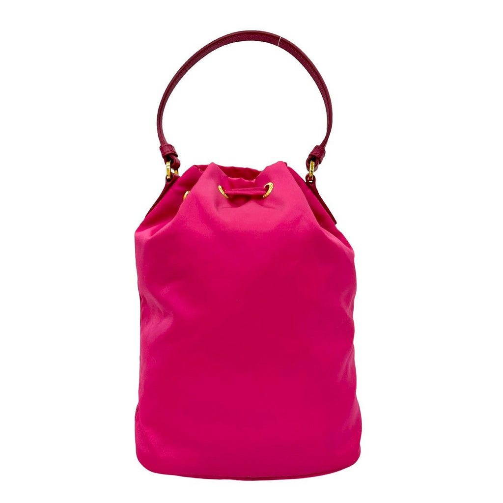 Prada Duet Nylon Leather 2way Shoulder Bag
