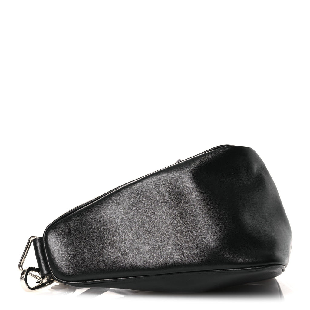 Grace Lux Triangle Shoulder Bag Black