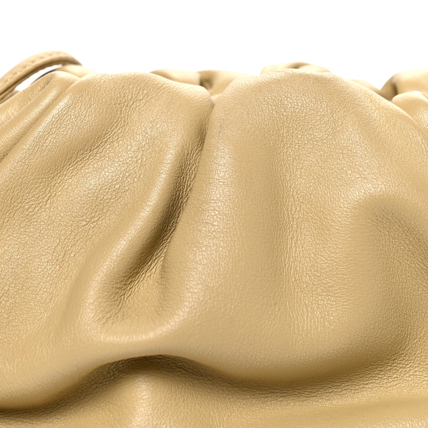 Butter Calfskin The Mini Pouch Almond