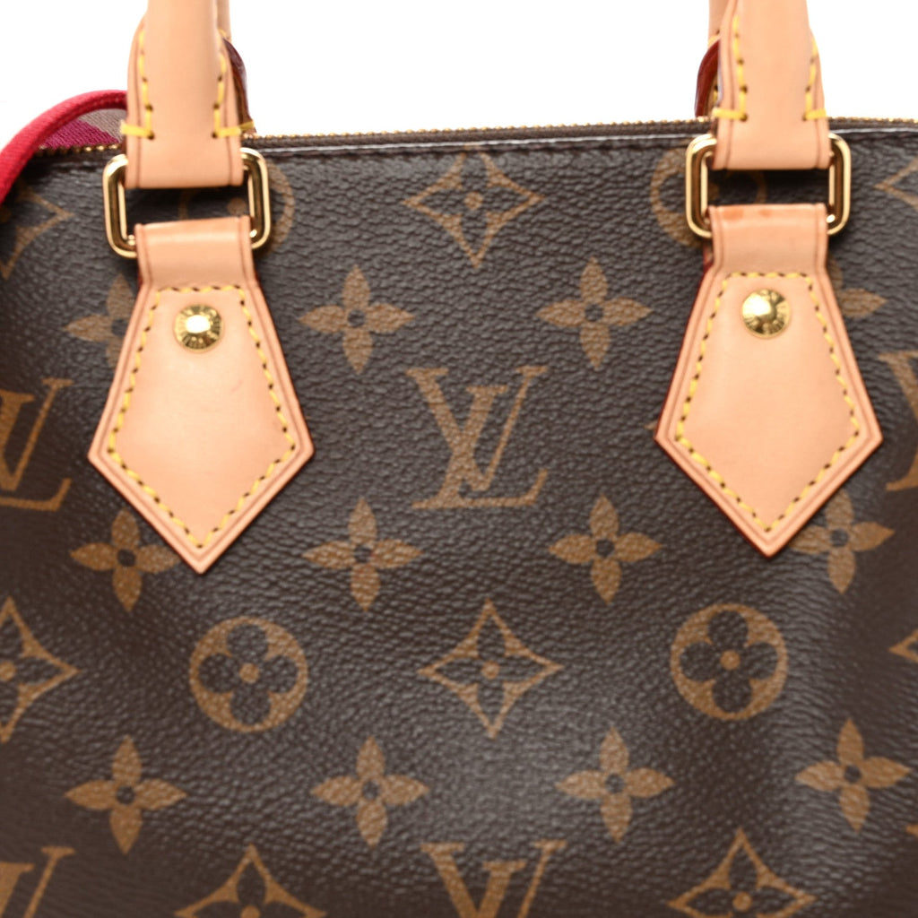 Monogram Speedy Bandouliere 20 Fuchsia