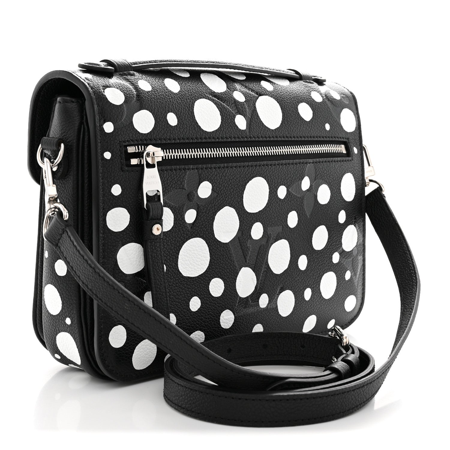 LV X YK Empreinte Monogram Giant Pochette Metis Black