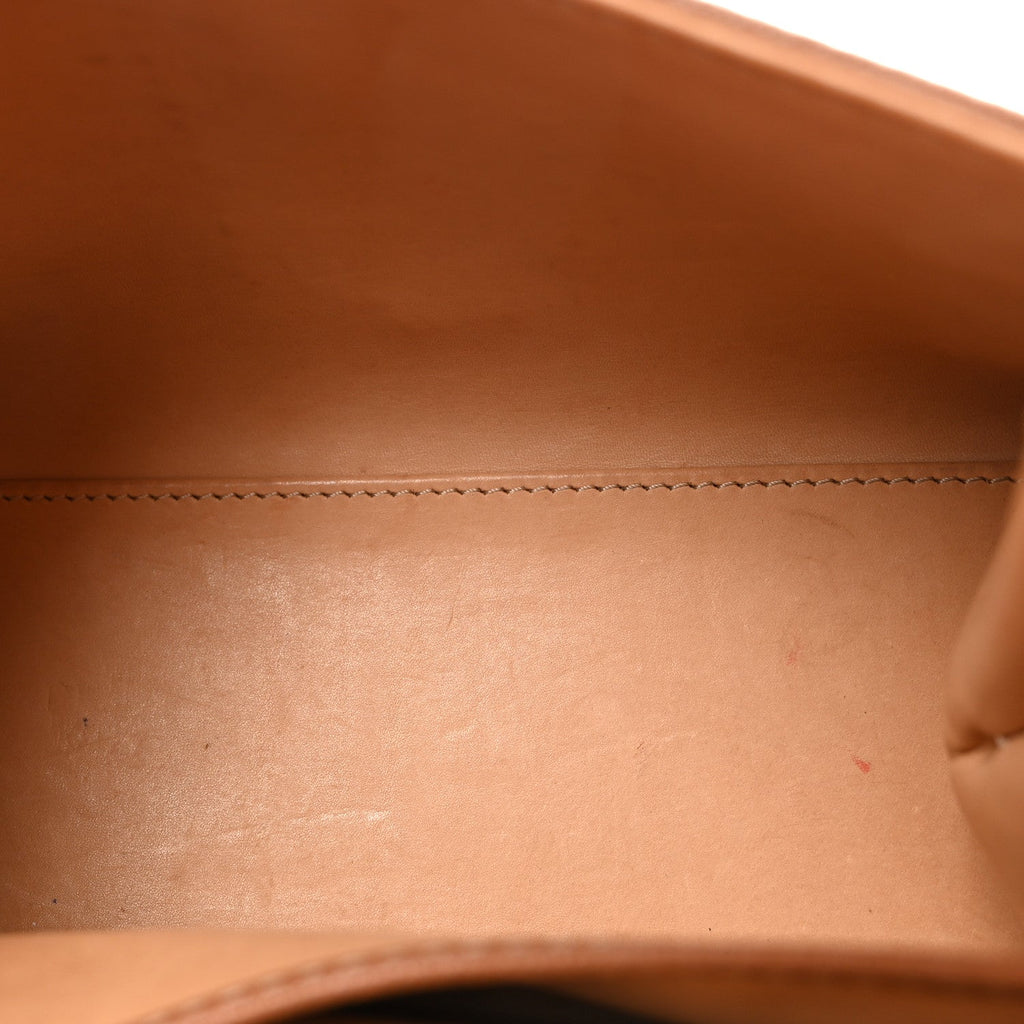 Grained Rodeo Calfskin Surpique Mini Brillant Satchel Vegetal Ivory