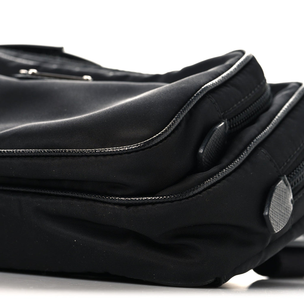 Tessuto Nylon Belt Bag Black