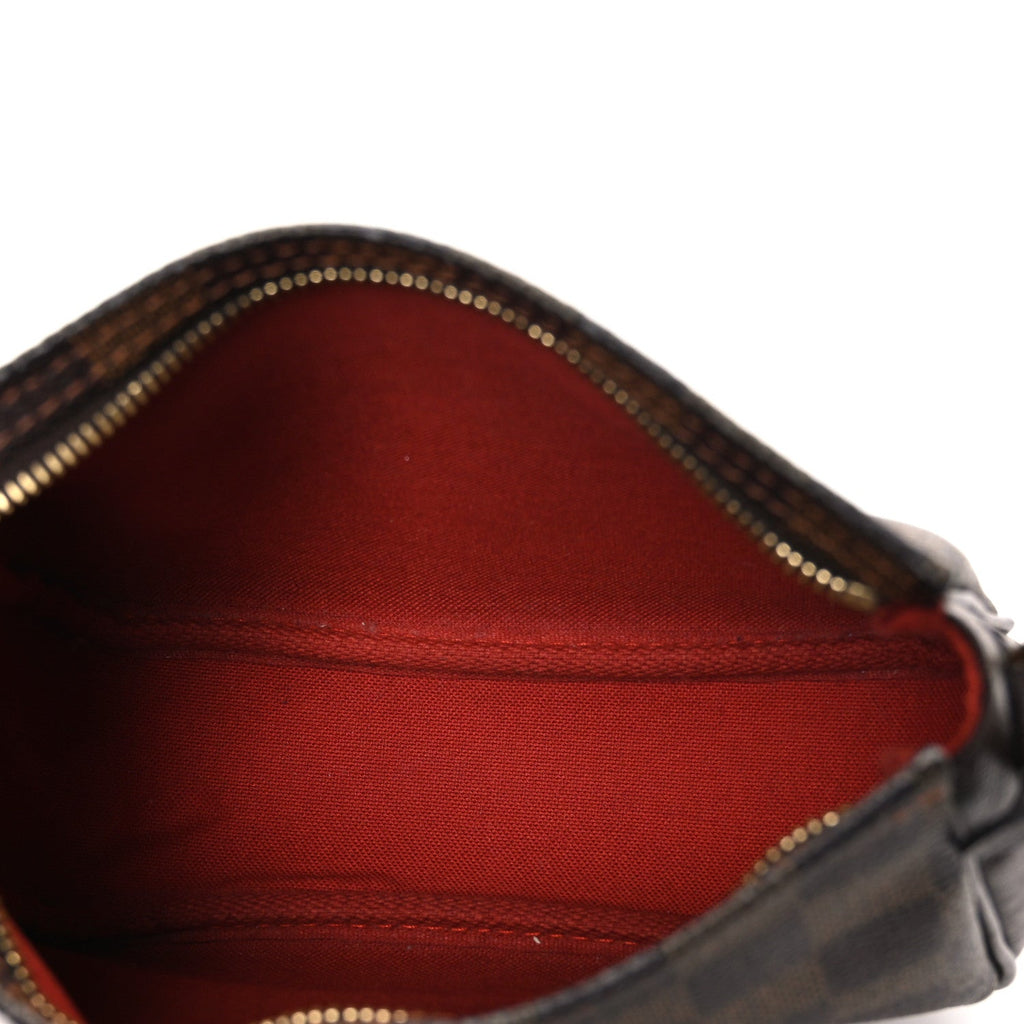 Damier Ebene Trousse Make Up Bag Pochette