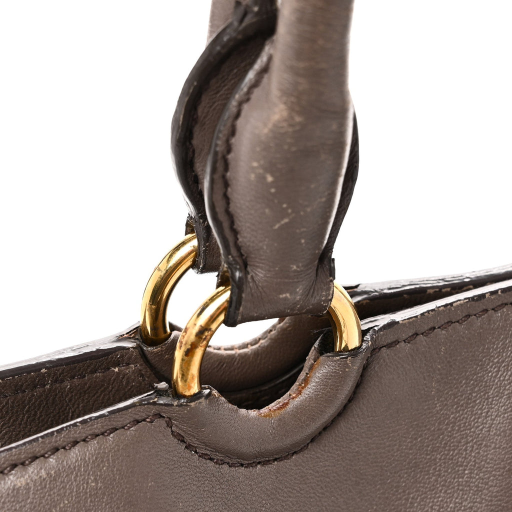 Nappa Matelasse Turnlock Hobo Black Brown