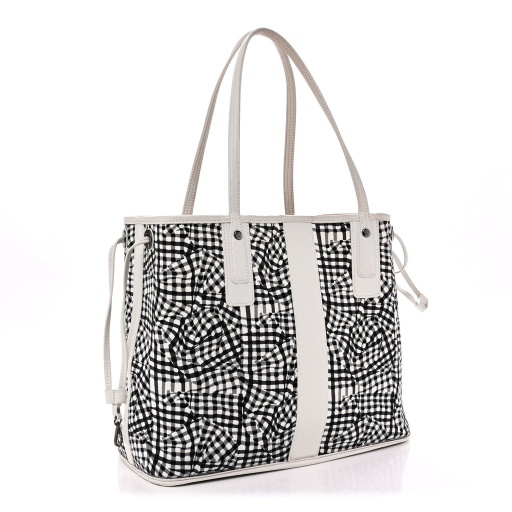 Visetos Medium Liz Reversible Shopper Tote White