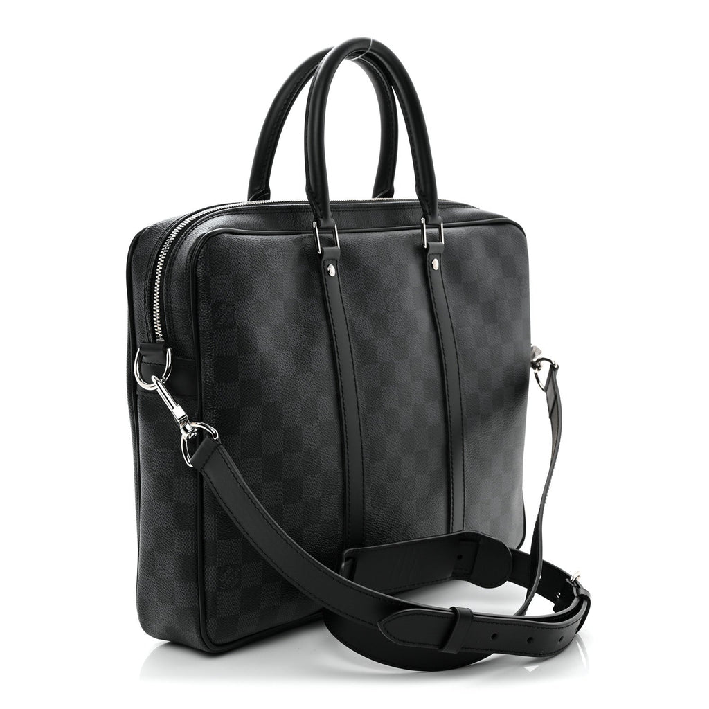 Damier Graphite Porte Documents Voyage PM