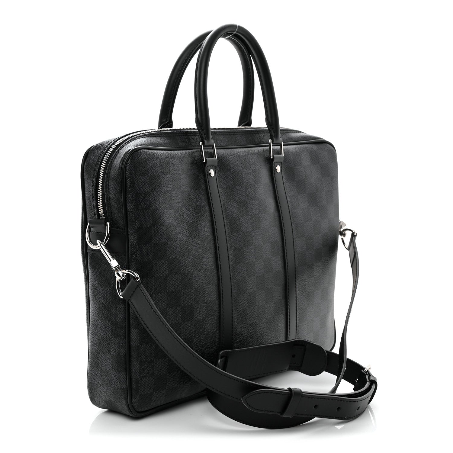 Damier Graphite Porte Documents Voyage PM