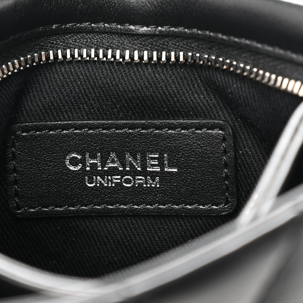 Lambskin Quilted Crossbody Bag Black