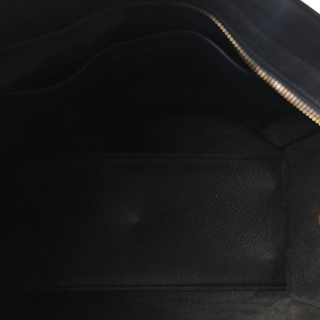 Calfskin Small Classic Y Cabas Black
