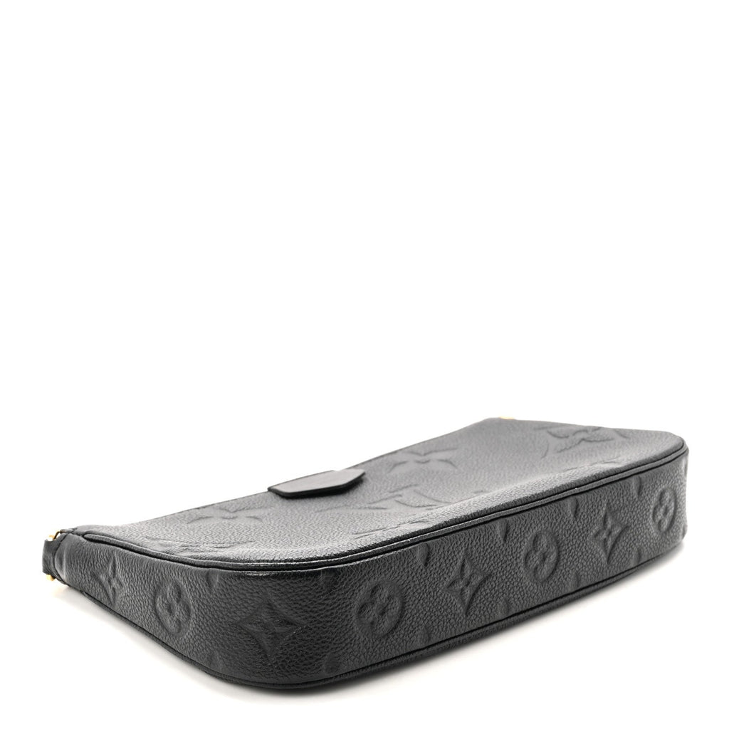 Empreinte Monogram Giant Multi Pochette Accessories Large Pochette Black