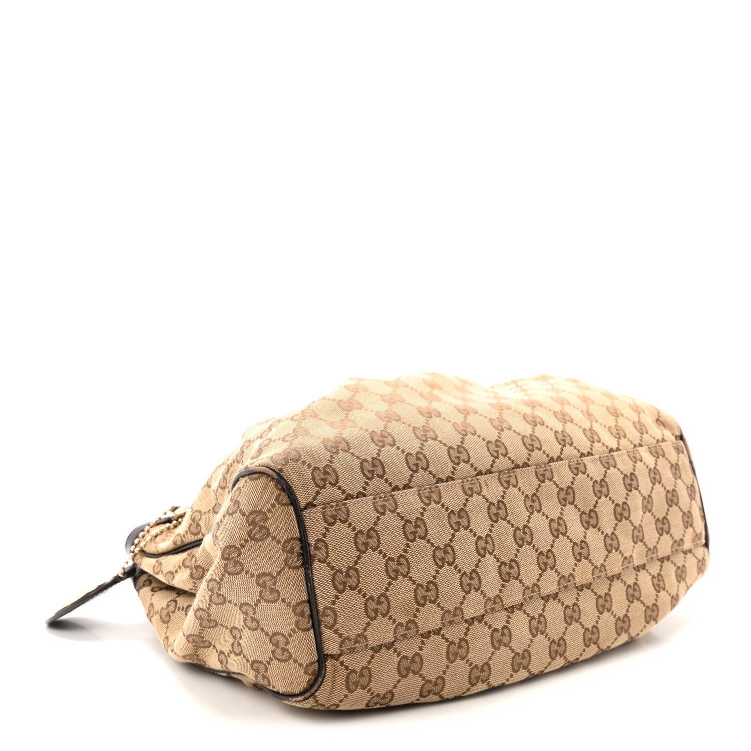 Monogram Medium Sukey Tote Dark Brown