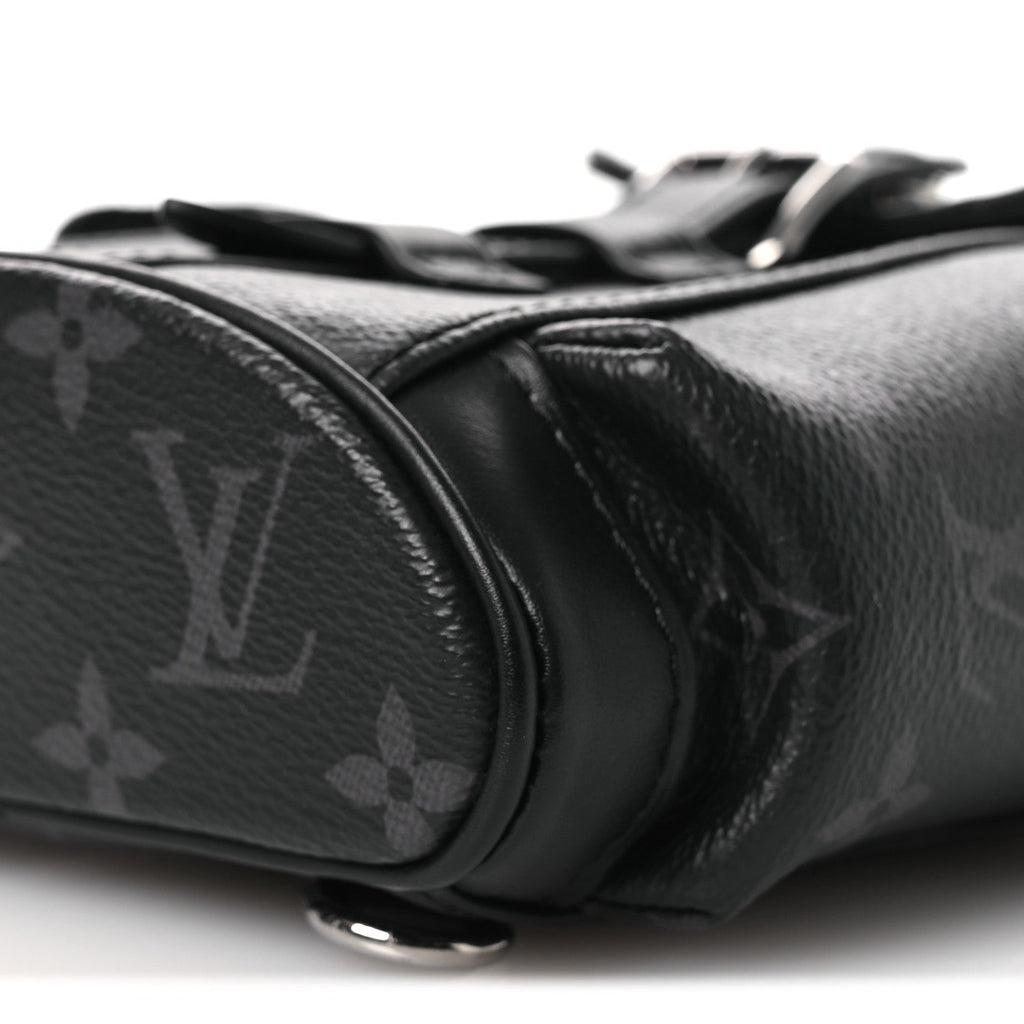 Monogram Eclipse Nano Christopher Backpack Black