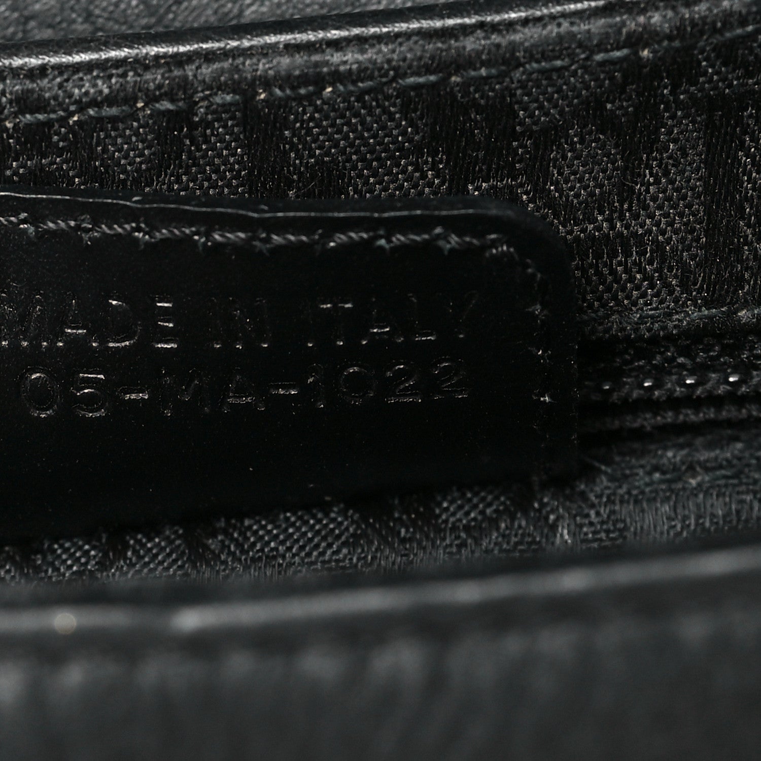 Canvas Calfskin Monogram Street Chic Columbus Ave Shoulder Bag Black
