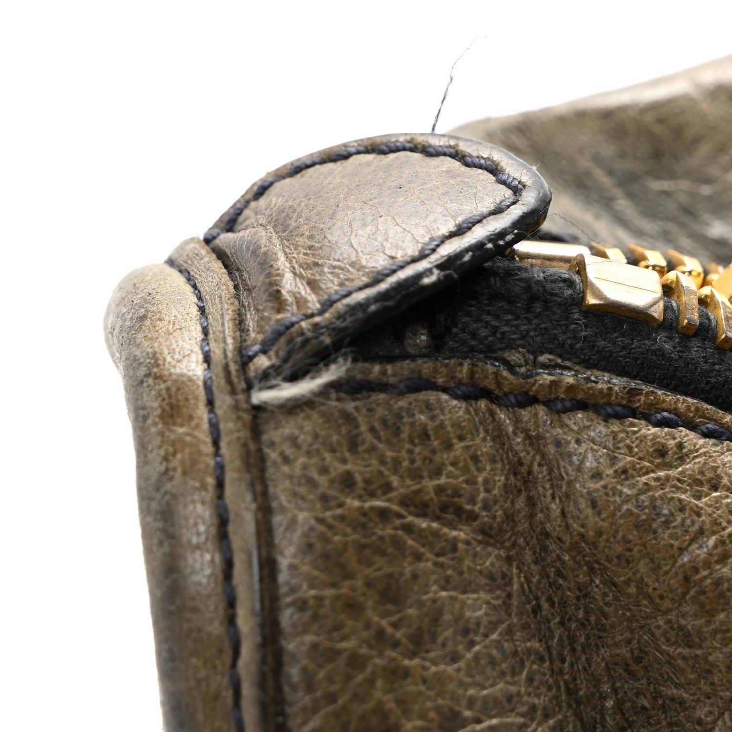 Agneau Giant 21 Gold Hardware Work Anthracite