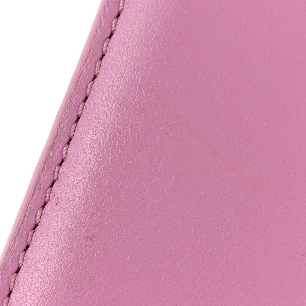 Smooth Calfskin Le Chiquito Noeud Light Pink