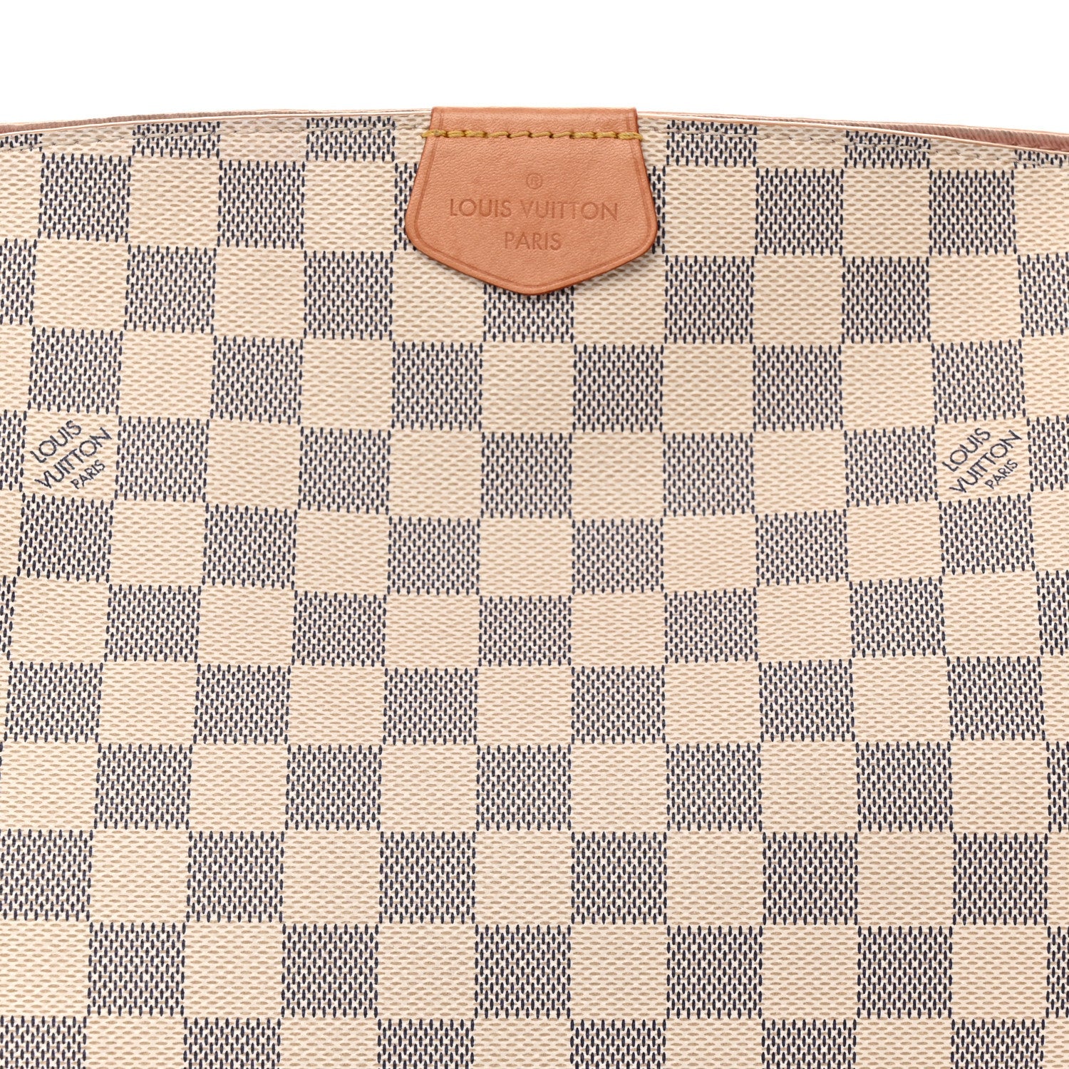 Damier Azur Graceful PM Rose Ballerine