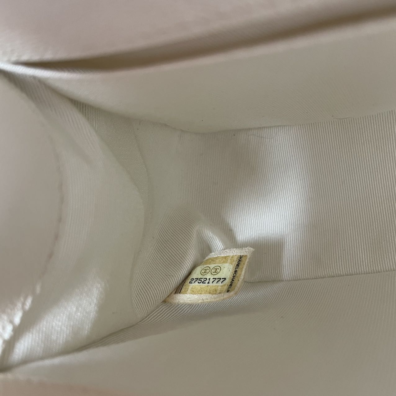 Chanel Medium Le Boy Bag Caviar White 2019
