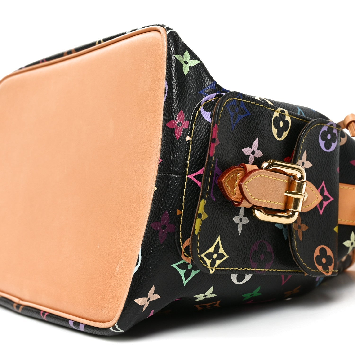 Monogram Multicolor Petit Noe Black