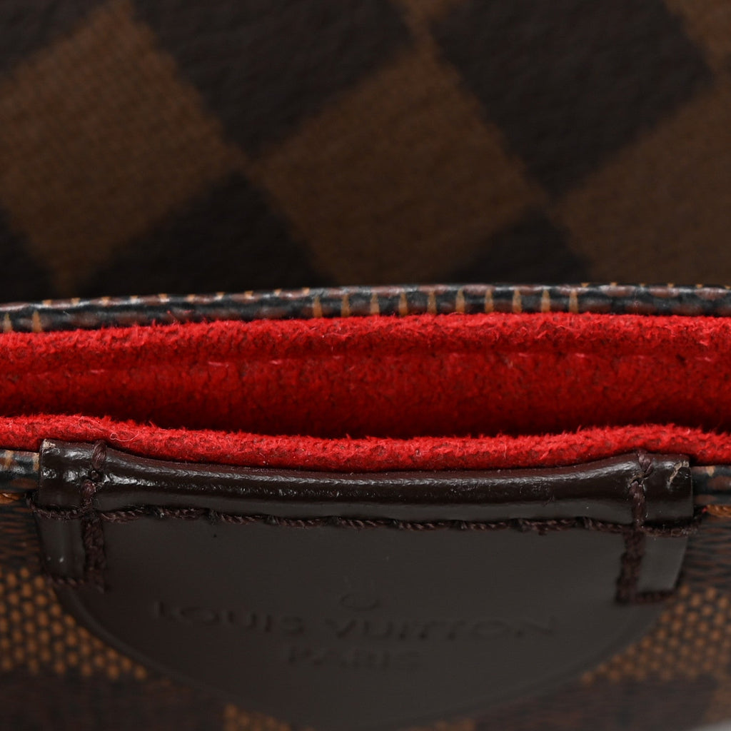 Damier Ebene Caissa Hobo Cherry