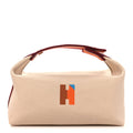 Cotton Canvas H Pavillon Small Bride-A-Brac Pouch Naturel
