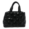 Calfskin GG Matelasse Large Tote Black