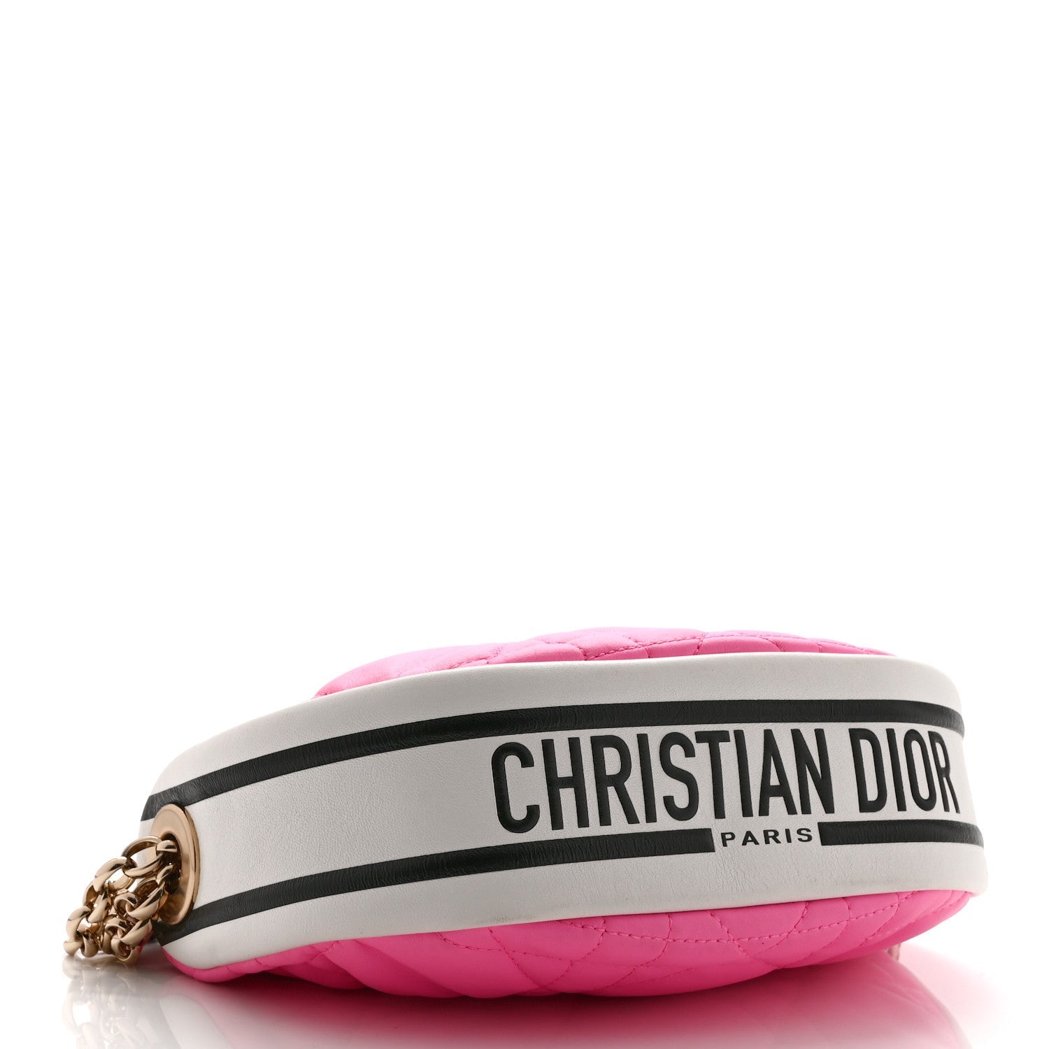 Lambskin Cannage Small Dior Vibe Hobo Bag Pink