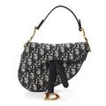 Oblique Mini Saddle Bag Blue