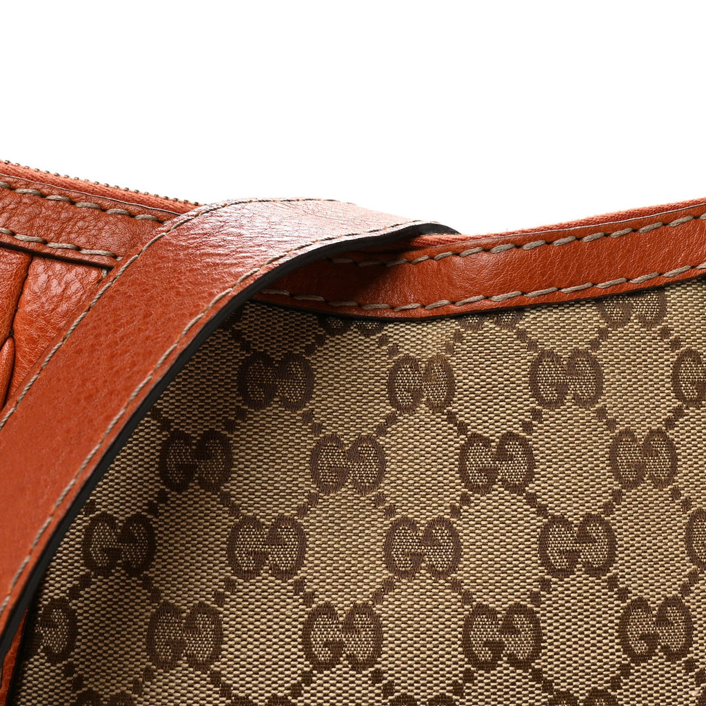 Monogram Medium GG Running Hobo Orange