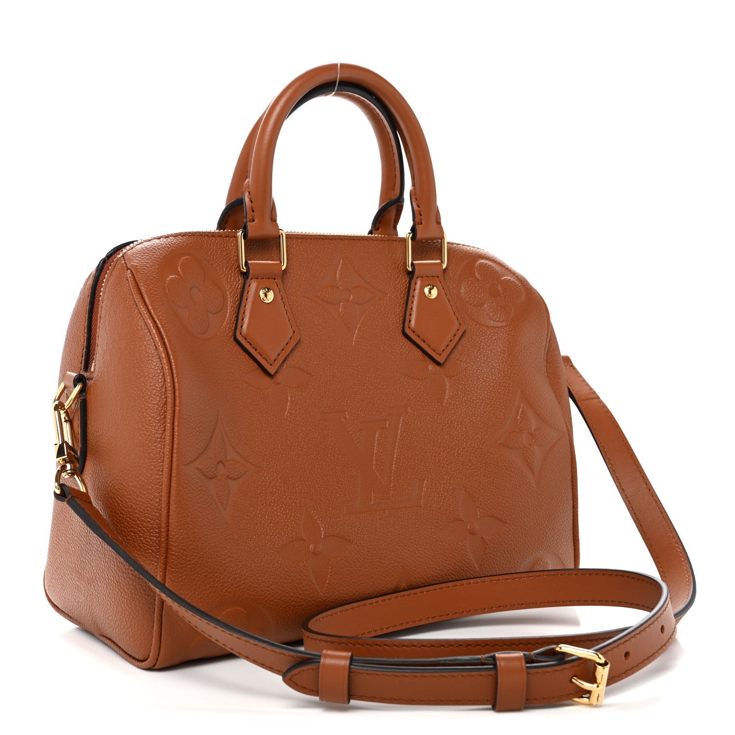 Empreinte Monogram Giant Speedy Bandouliere 25 Cognac