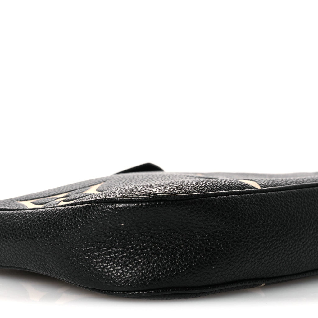 Empreinte Monogram Giant Multi Pochette Accessories Large Pochette Black Beige