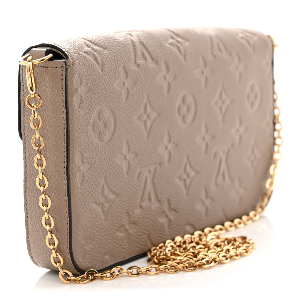 Empreinte Pochette Felicie Chain Wallet Tourterelle
