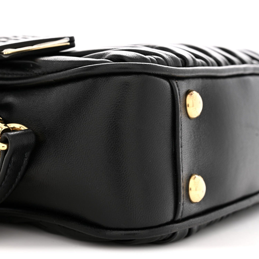 Nappa Matelasse Small Arcadie Black