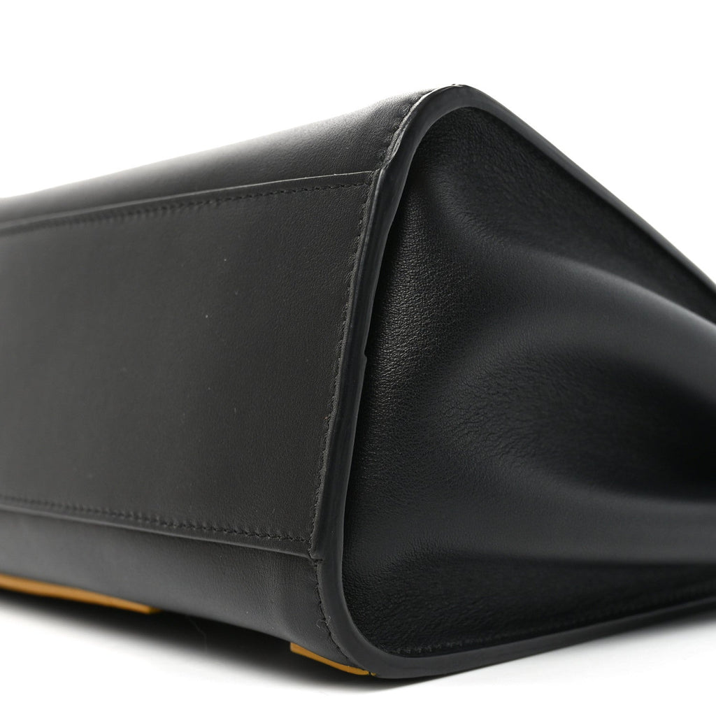 Nappa FF Mini Peekaboo Iconic Satchel Black Sunflower