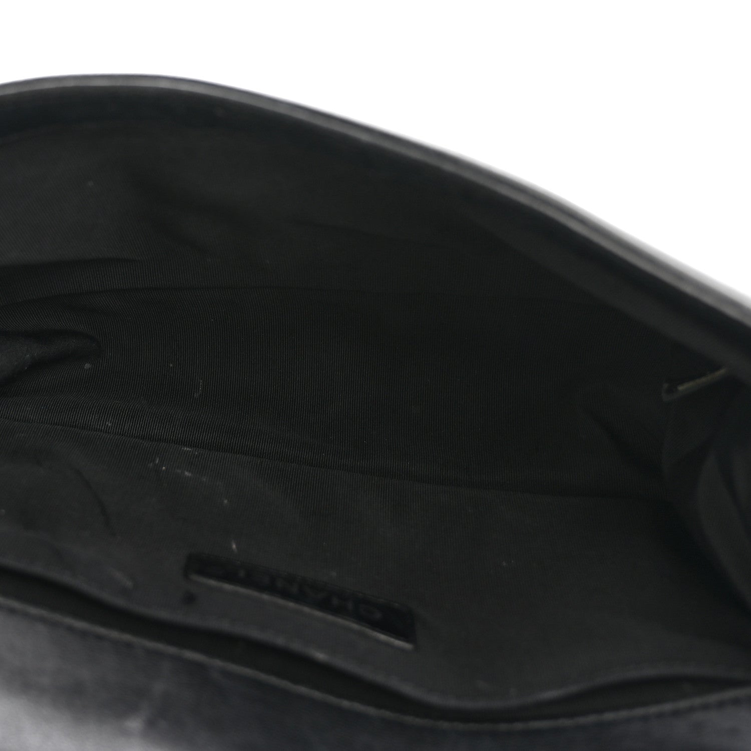 Calfskin Tweed Sequin Stitched Medium Boy Flap Black White