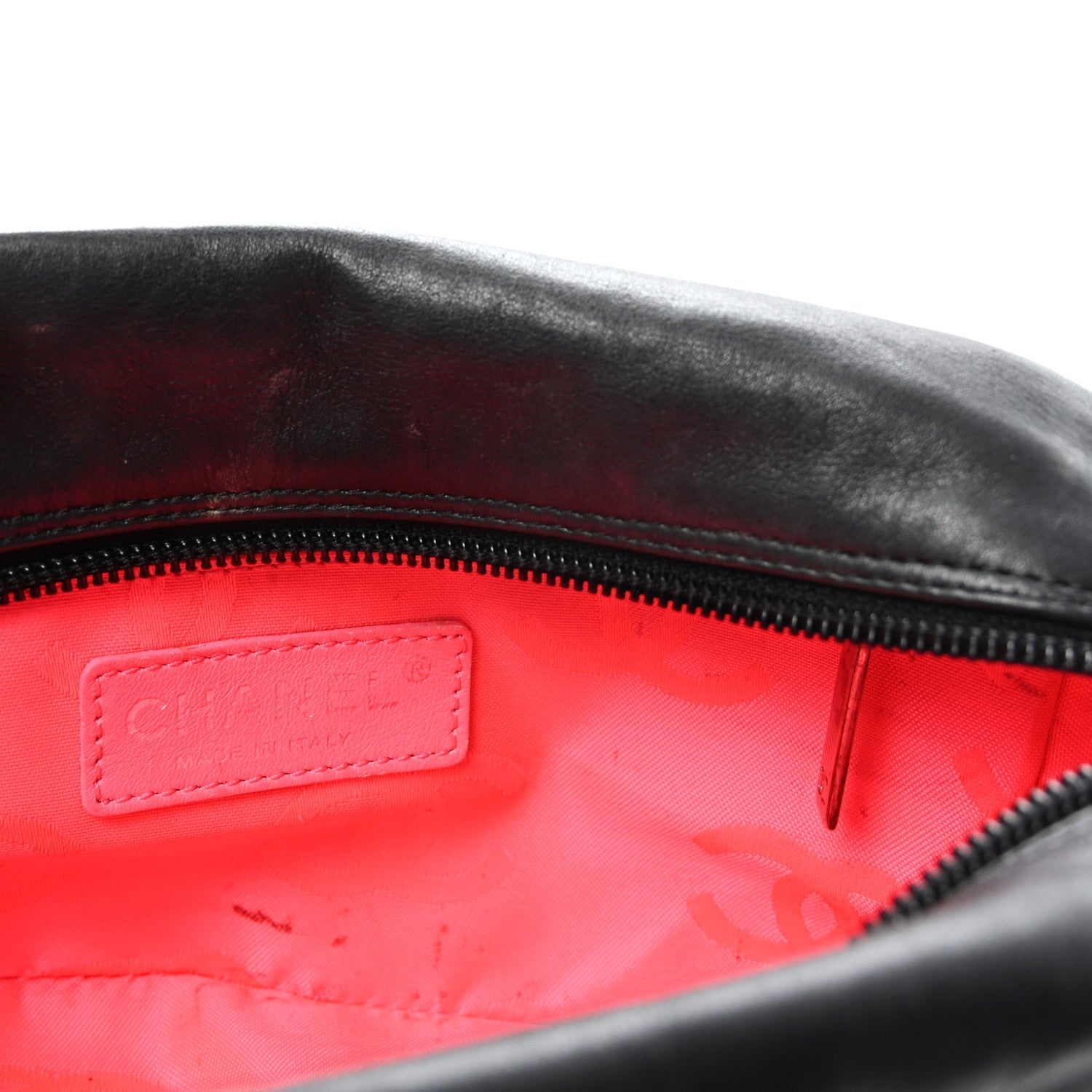 Calfskin Quilted Small Cambon Bowler Black