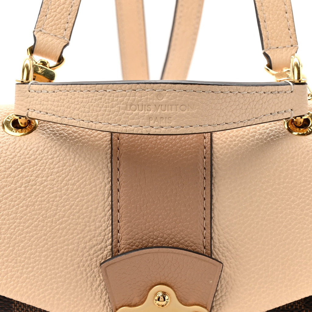 Damier Ebene Clapton Backpack Creme