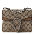 GG Supreme Monogram Mini Dionysus Shoulder Bag Taupe