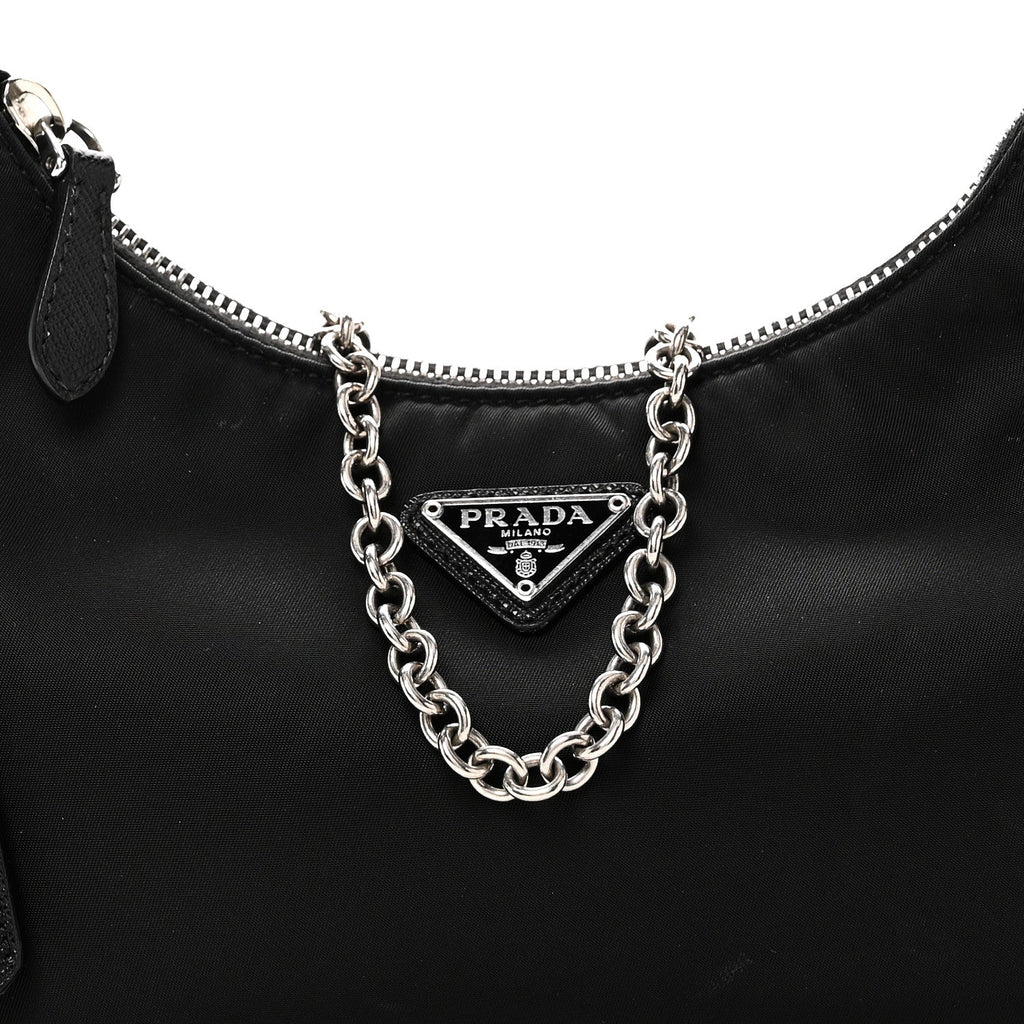 Nylon Re-Edition 2005 Shoulder Bag Black