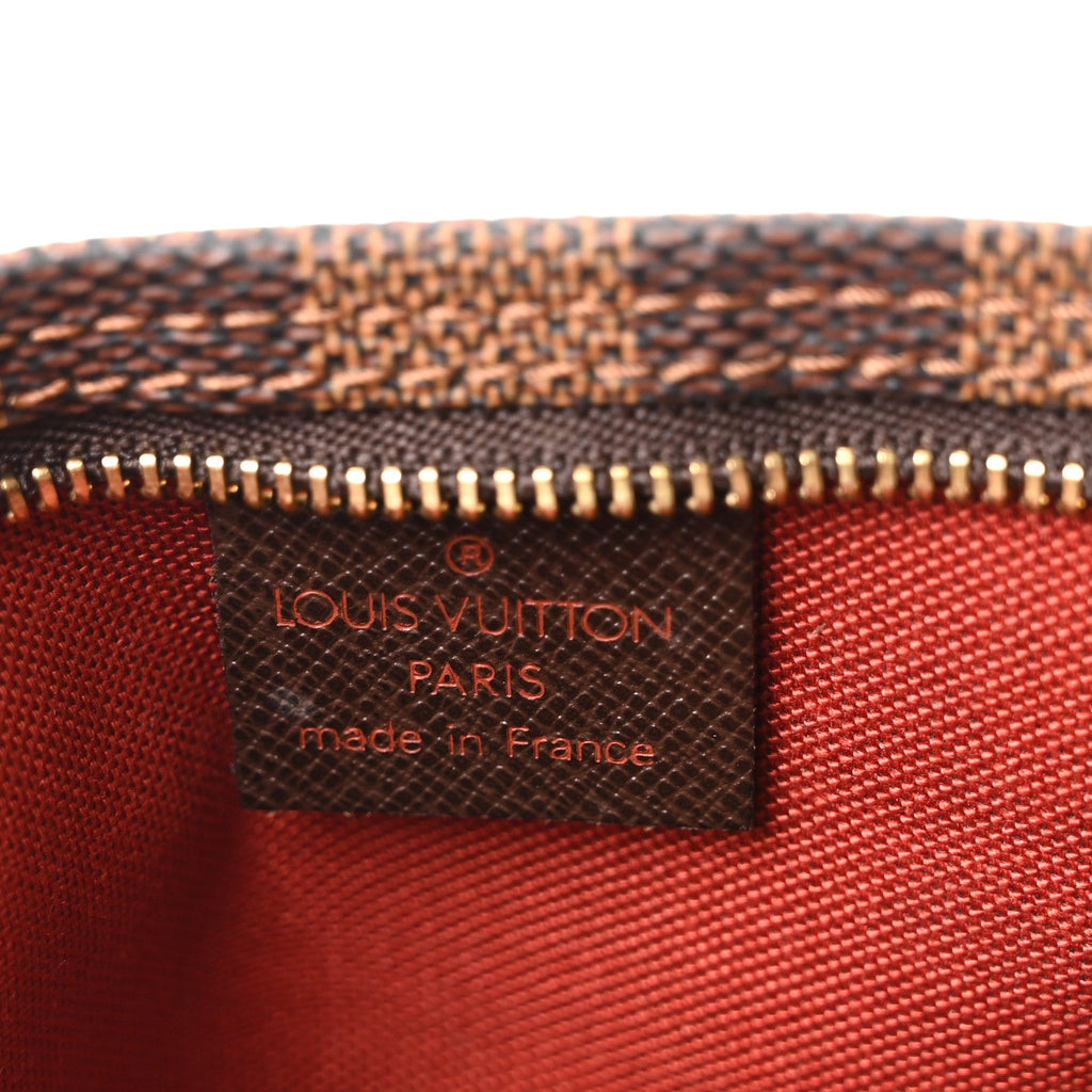 Damier Ebene Trousse Make Up Bag Pochette