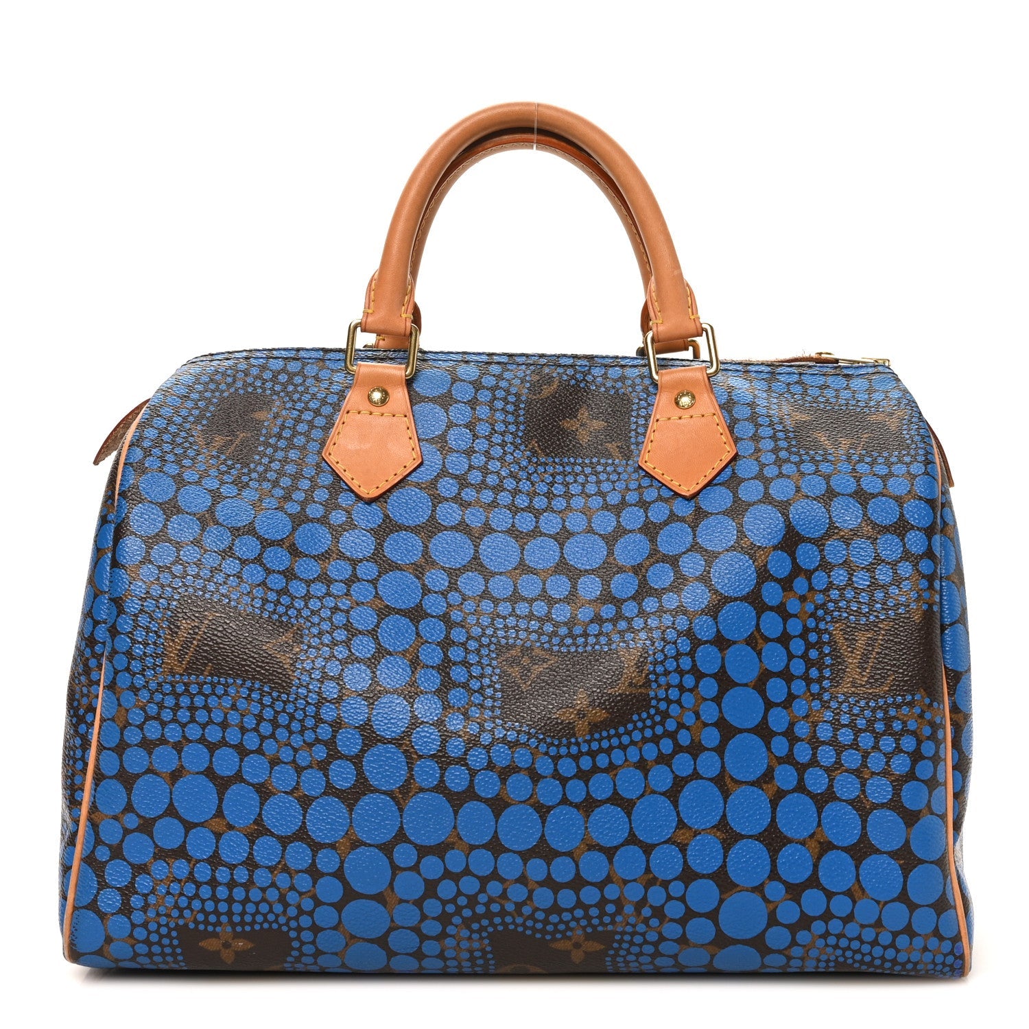 Monogram Kusama Town Speedy 30 Blue