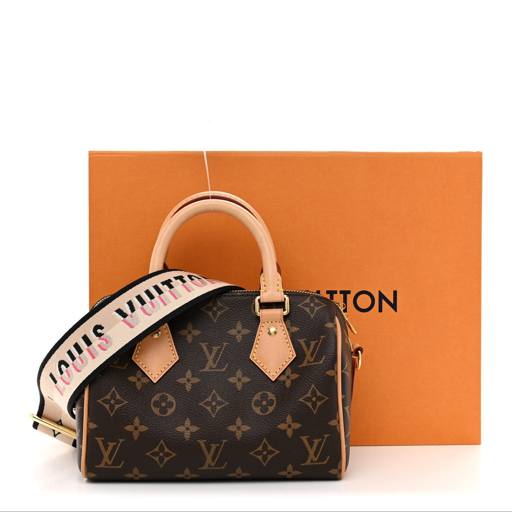 Monogram Speedy Bandouliere 20 Black
