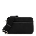 Monogram Jumbo GG Textured Dollar Calfskin Web Mini Crossbody Bag Black