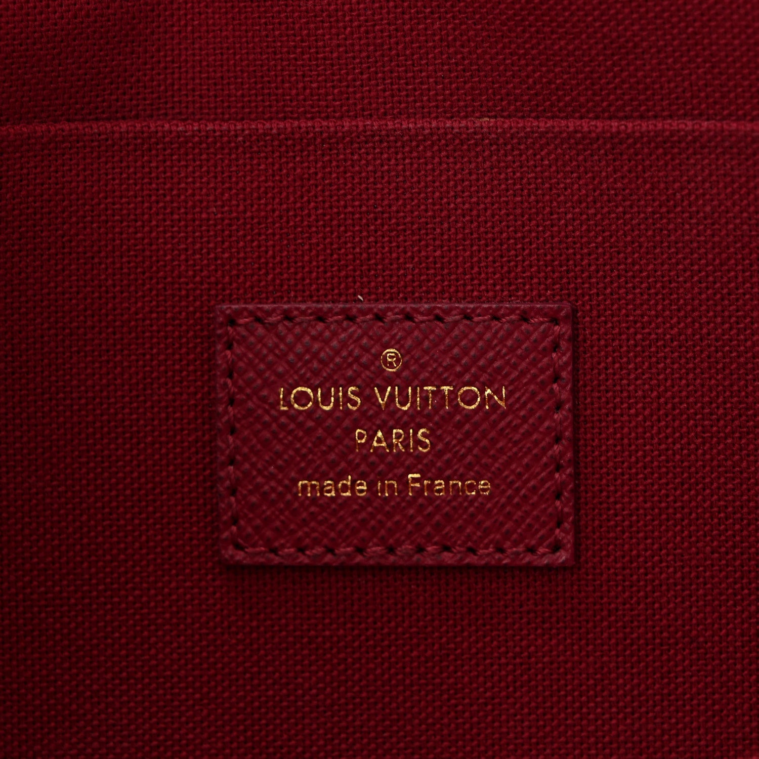 Monogram Pochette Felicie Chain Wallet Fuchsia