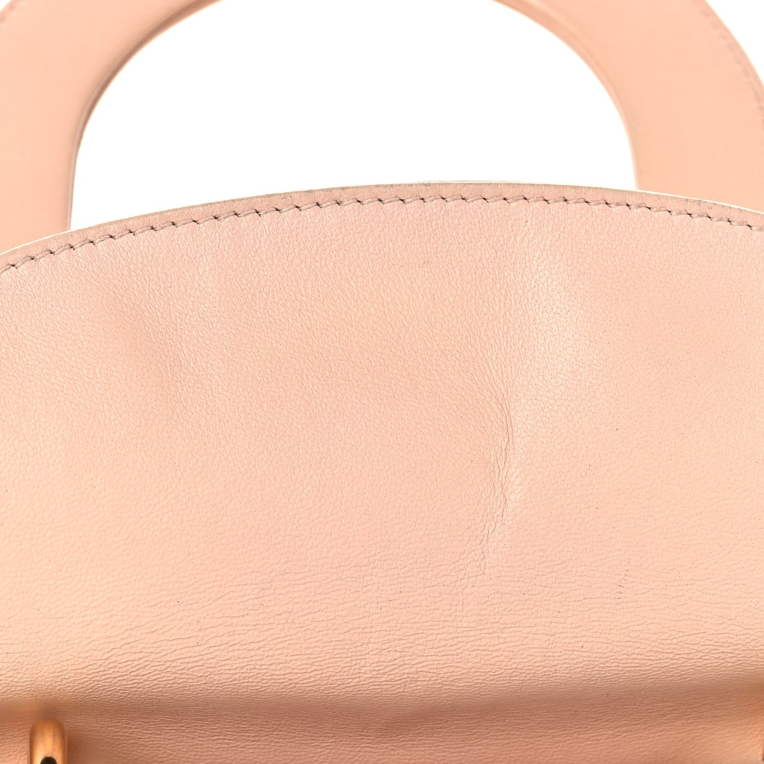 Lambskin Cannage Small Lucky Badges My Lady Dior Light Pink