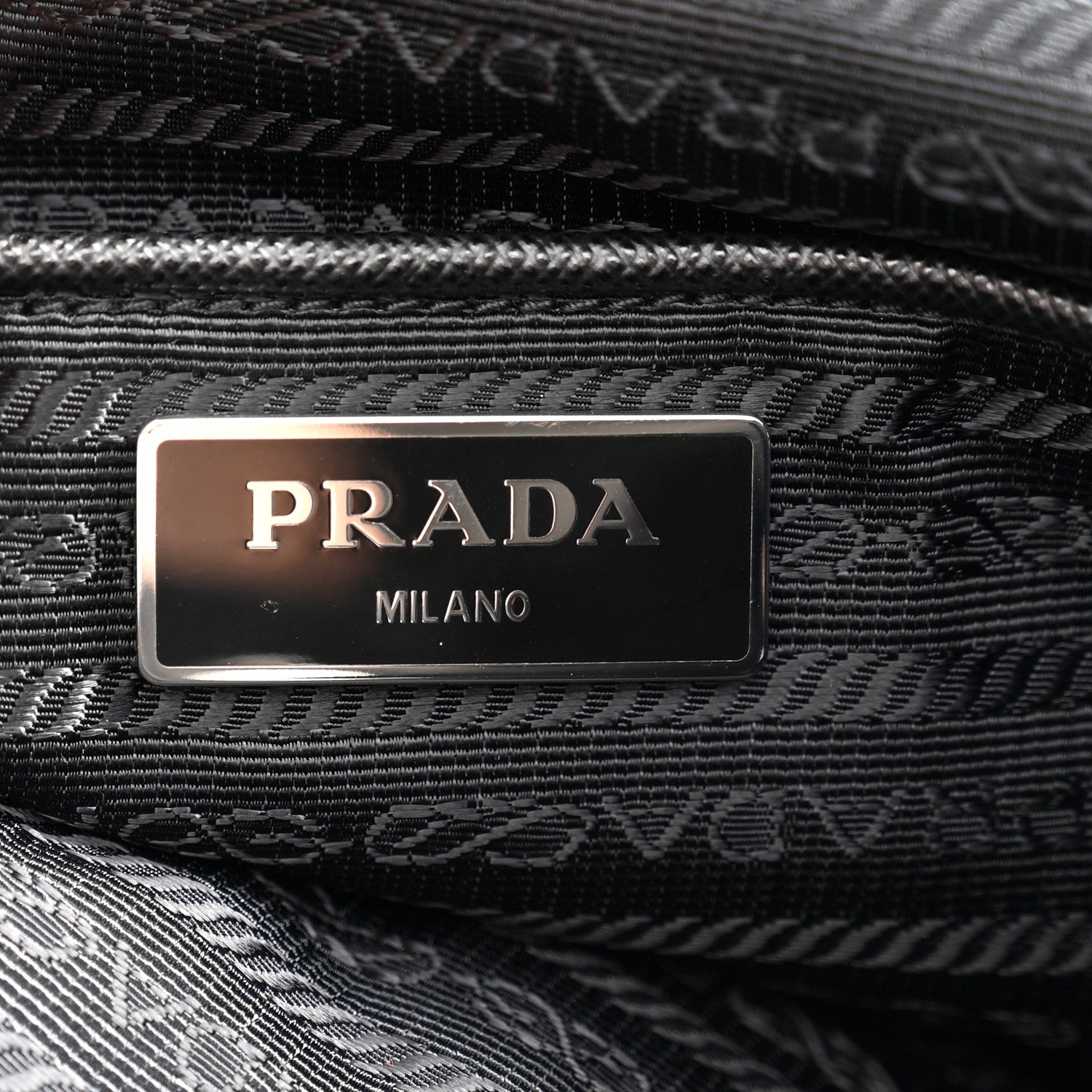 Nylon Vela Large Backpack Black