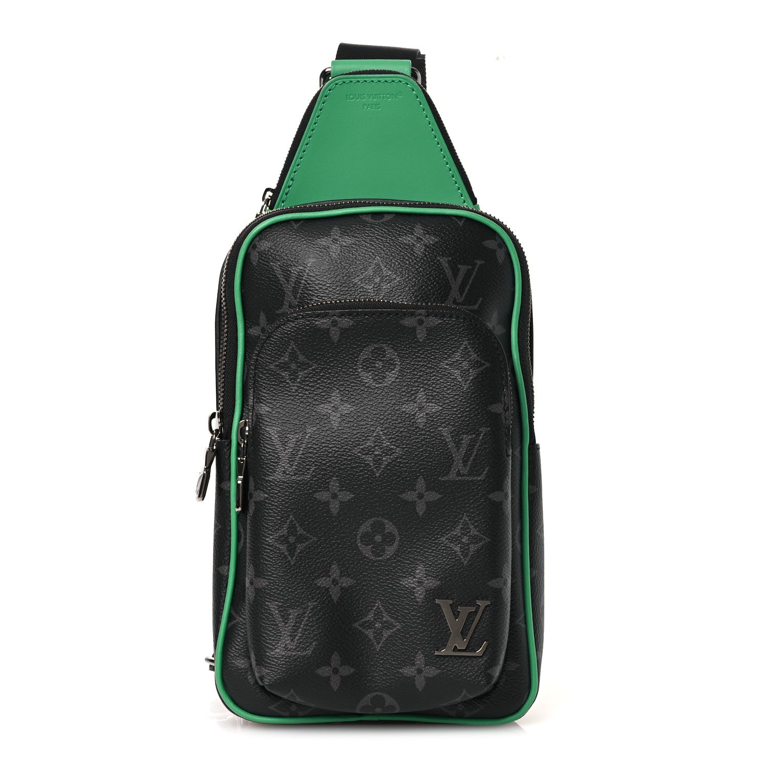 Monogram Eclipse Avenue Slingbag PM  Bamboo Green PM  Bamboo Green